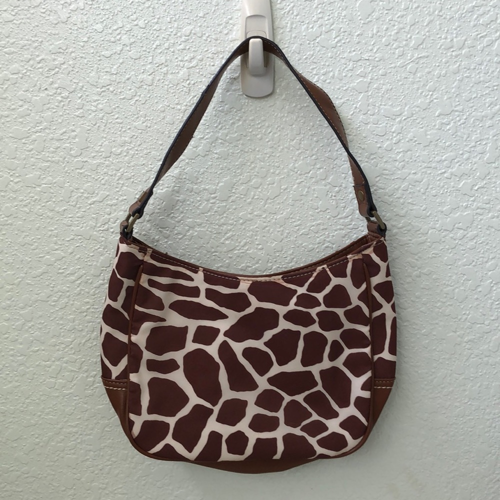 Vintage Liz Claiborne giraffe print mini purse 🦒